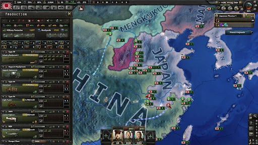 Hearts Of Iron 4 Mobile — скриншот 4