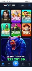 Скачать Водка Казино на Андроид 4